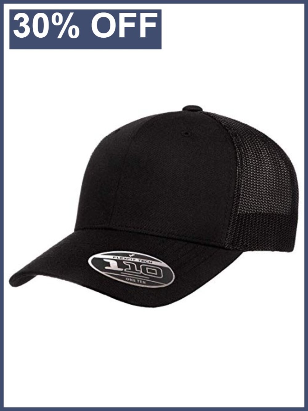 Flexfit 110 Recycled Trucker Adjustable Mesh Baseball Cap